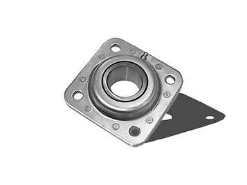 Flanged disc units-round bore