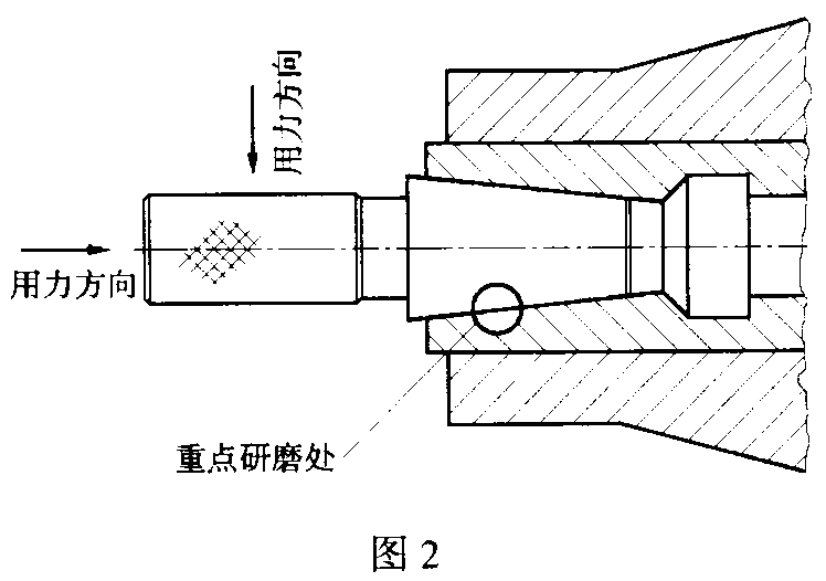 研磨法修复加工中心主轴锥孔精度