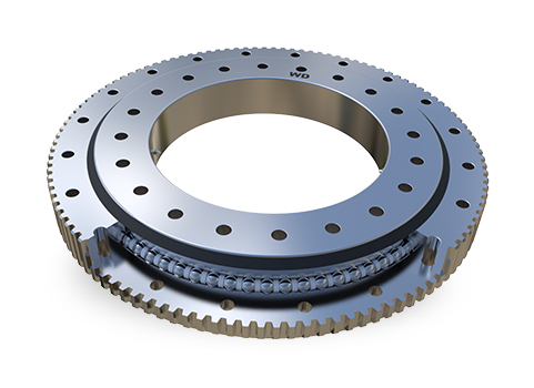 回转支承轴承>>单排四点接触球式回转支承(01系列)-外齿式