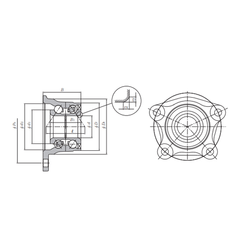 第二代轮毂轴承