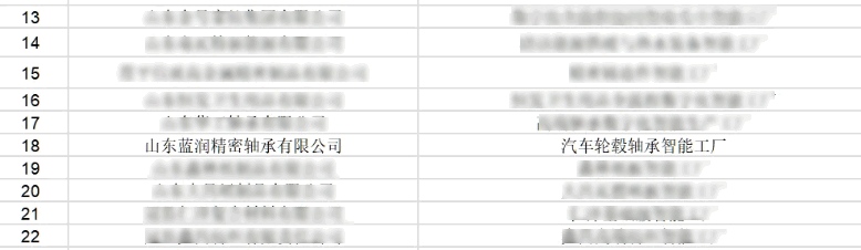 聊城市2026年度基础级智能工厂名单公布,蓝润轴承入选