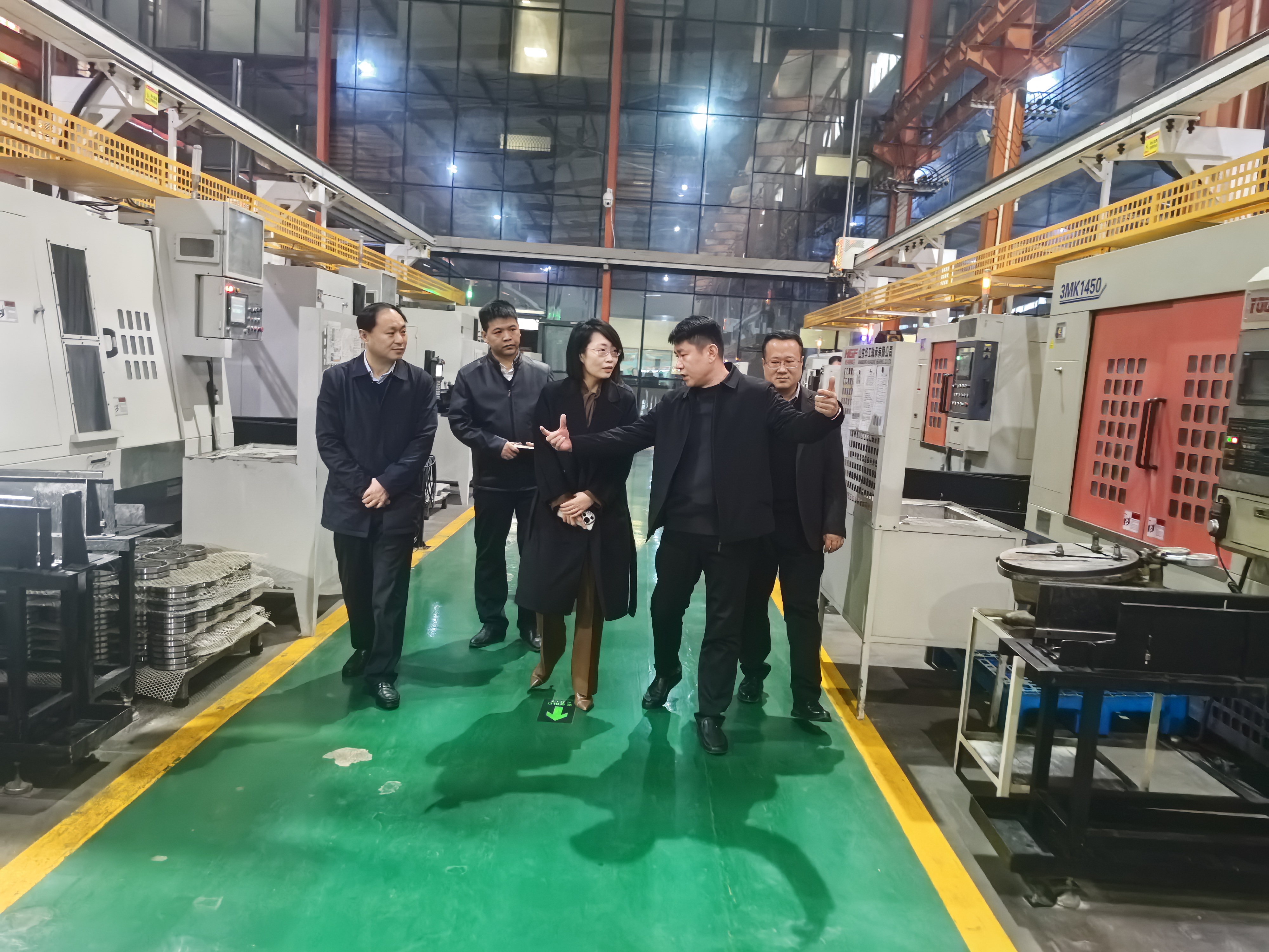 临清市委副书记张婷婷莅临华工轴承参观调研