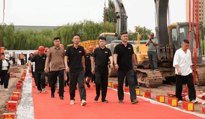 宏图启新 筑梦智造——山东华工轴承二期生产基地奠基仪式圆满举行
