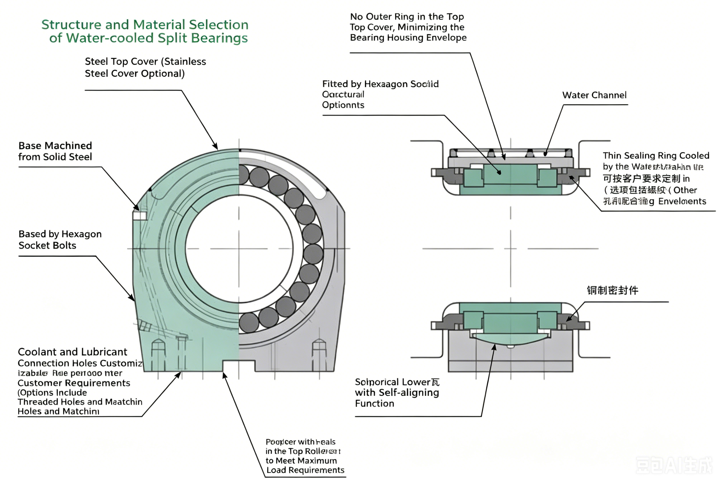 Split Bearings: Structure, Features & Industrial Applications