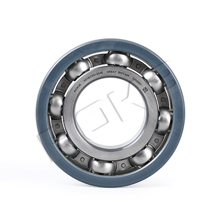 Electrically insulated bearing