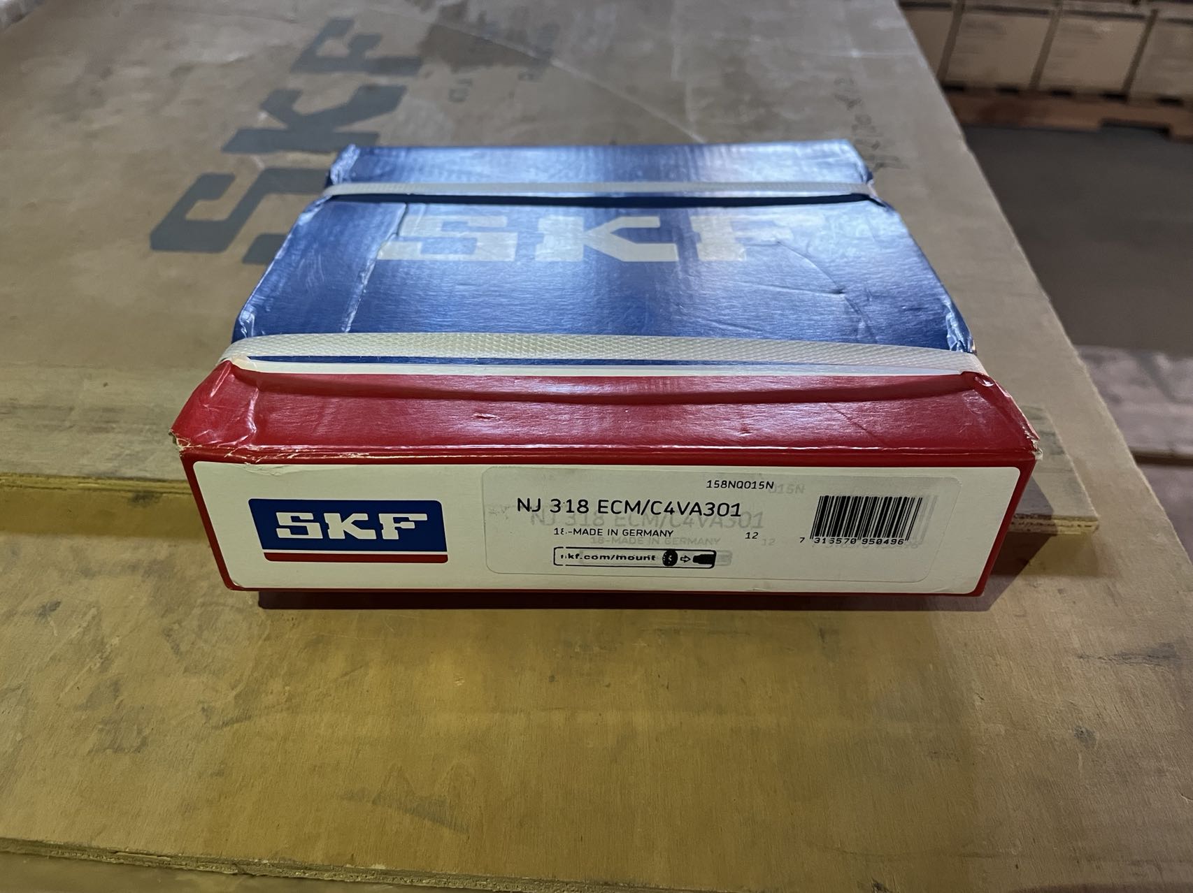 NJ318ECM/C4VA301,SKF,轴承